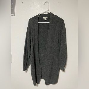 H&M cardigan. US size Small. Gray. Long